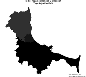 nezamestnanosť v okresoch Trojmiejski akt/podiel-nezamestnanosti-PL633-lau