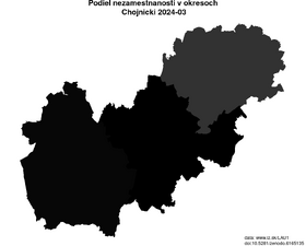 nezamestnanosť v okresoch Chojnicki akt/podiel-nezamestnanosti-PL637-lau