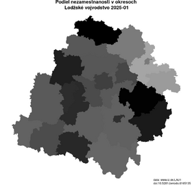 nezamestnanosť v okresoch Lodžské vojvodstvo akt/podiel-nezamestnanosti-PL71-lau