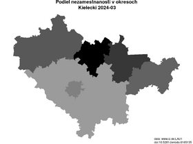 nezamestnanosť v okresoch Kielecki akt/podiel-nezamestnanosti-PL721-lau