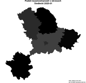 nezamestnanosť v okresoch Siedlecki akt/podiel-nezamestnanosti-PL925-lau