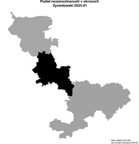 nezamestnanosť v okresoch Żyrardowski akt/podiel-nezamestnanosti-PL926-lau