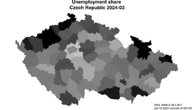 unemployment in Czech Republic akt/unemployment-share-CZ0-lau
