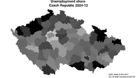 unemployment in Czech Republic akt/unemployment-share-CZ0-lau