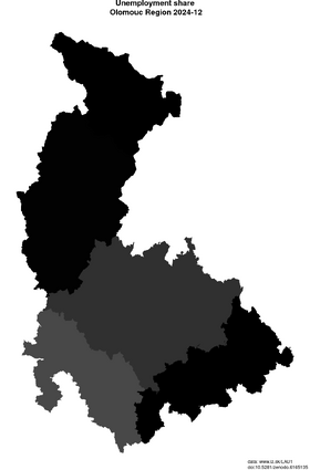 unemployment in Olomouc Region akt/unemployment-share-CZ071-lau