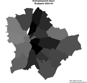unemployment in Budapest akt/unemployment-share-HU11-lau