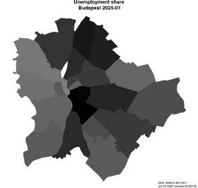 unemployment in Budapest akt/unemployment-share-HU11-lau