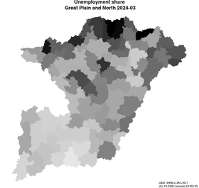 unemployment in Great Plain and North akt/unemployment-share-HU3-lau