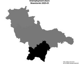 unemployment in Nowotarski akt/unemployment-share-PL219-lau