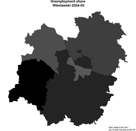 unemployment in Włocławski akt/unemployment-share-PL619-lau