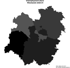 unemployment in Włocławski akt/unemployment-share-PL619-lau