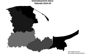 unemployment in Gdański akt/unemployment-share-PL634-lau