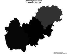 unemployment in Chojnicki akt/unemployment-share-PL637-lau