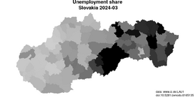 unemployment in Slovakia akt/unemployment-share-SK0-lau