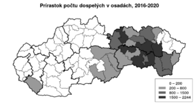 prírastku dospelých ľudí v osadách prirastok-dospelych-v-osadach