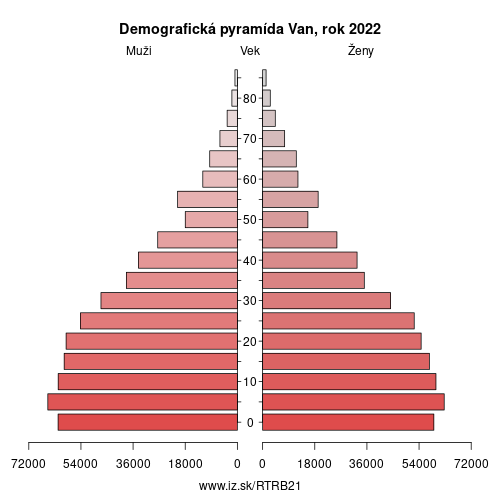 demograficky strom TRB21 Van demografická pyramída