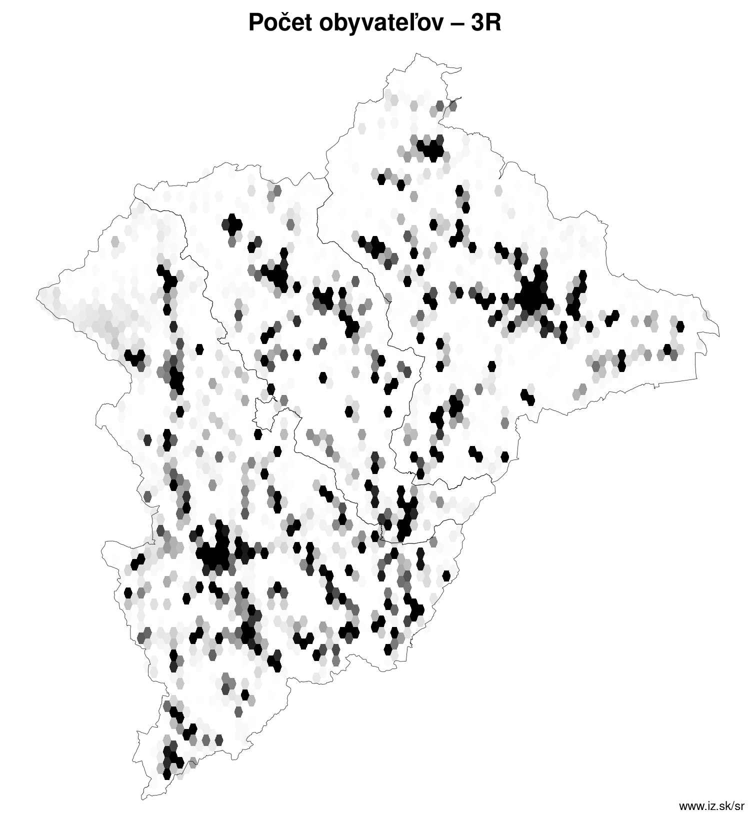 počet obyvateľov – 3R