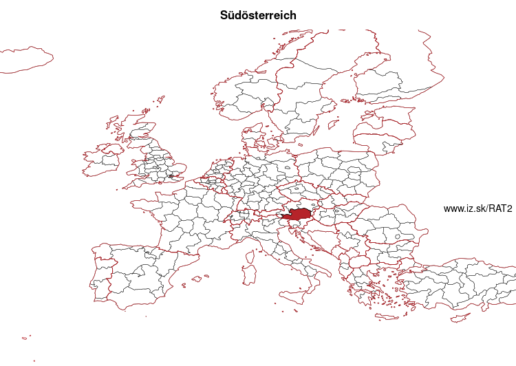 map of Südösterreich AT2