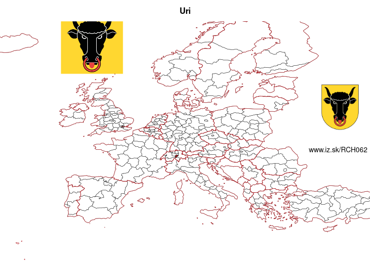 map of Uri CH062