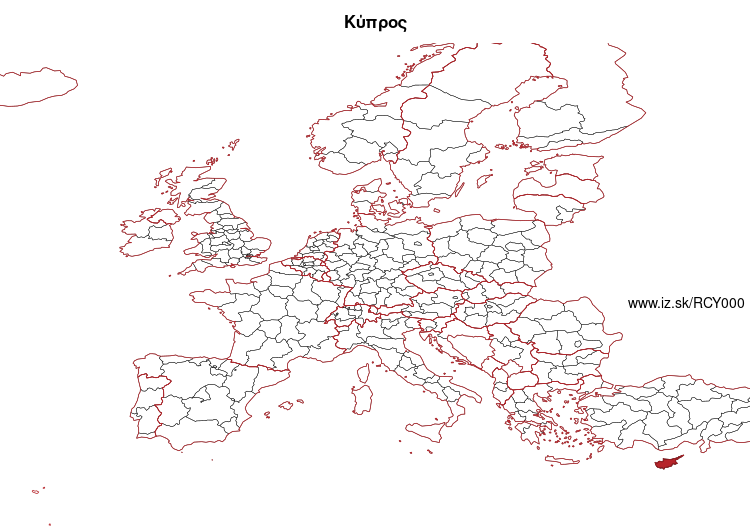 map of Κύπρος CY000