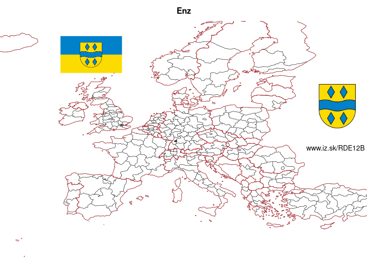 map of Enz DE12B