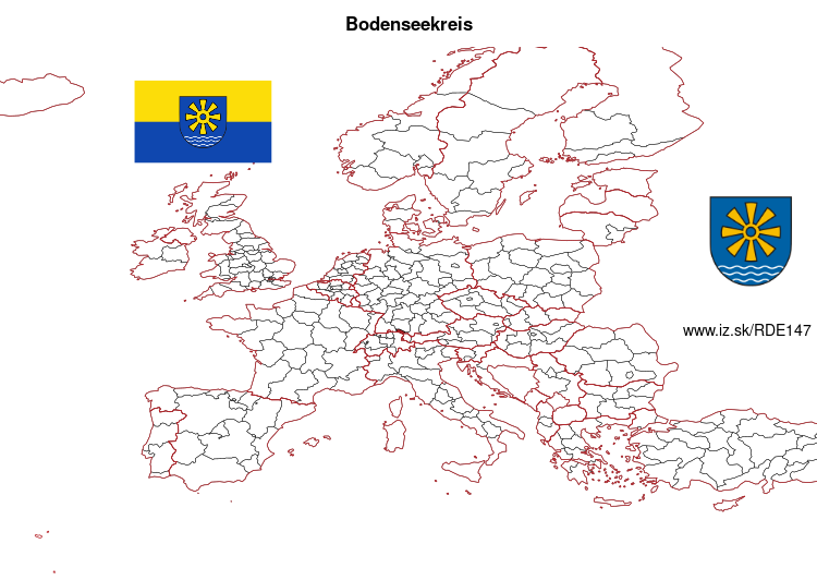 map of Bodenseekreis DE147