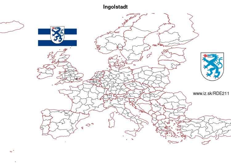 map of Ingolstadt DE211