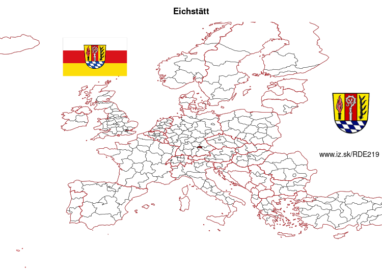 map of Eichstätt DE219