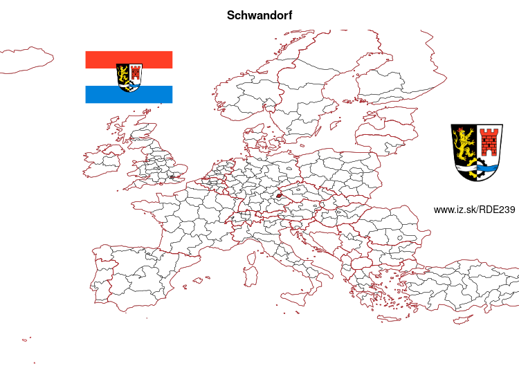 map of Schwandorf DE239