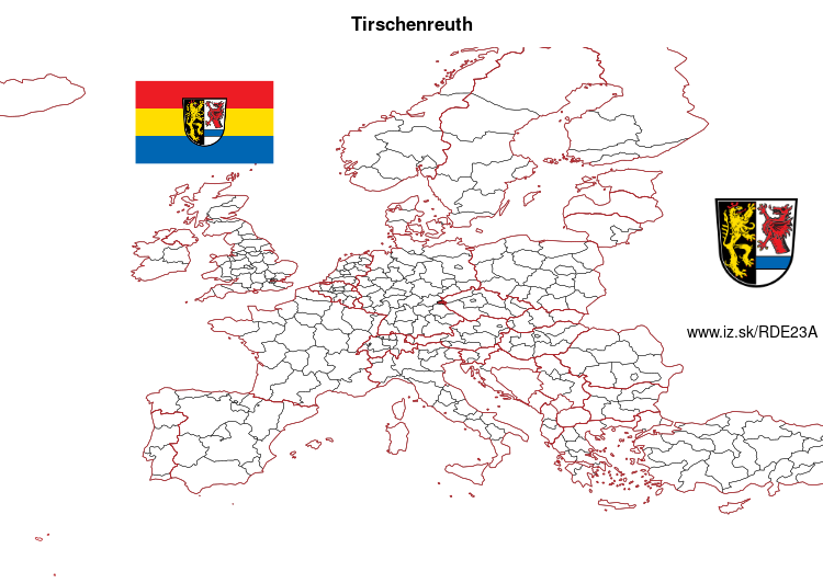 map of Tirschenreuth DE23A
