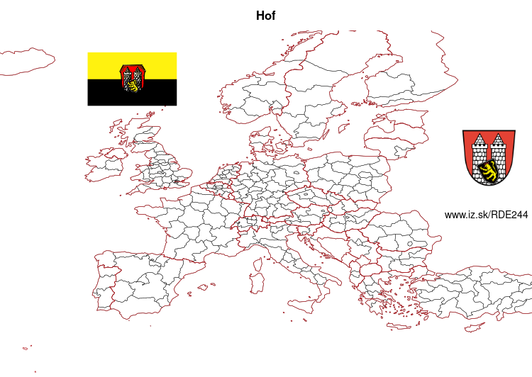 map of Hof DE244