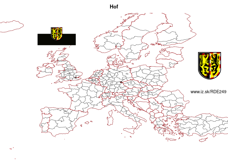 map of Hof DE249