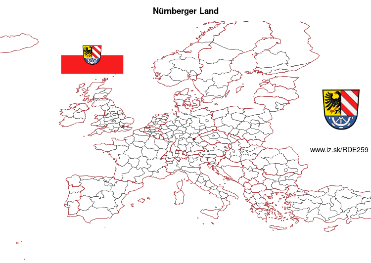 map of Nürnberger Land DE259
