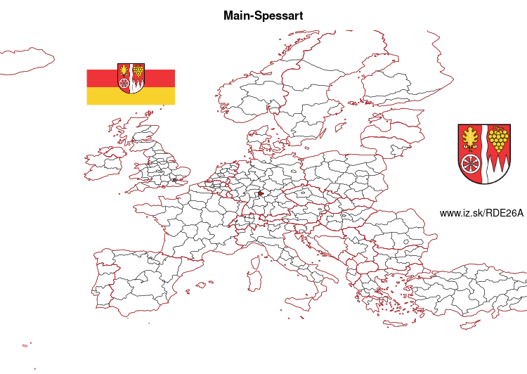 map of Main-Spessart DE26A