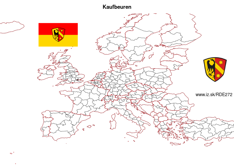 map of Kaufbeuren DE272