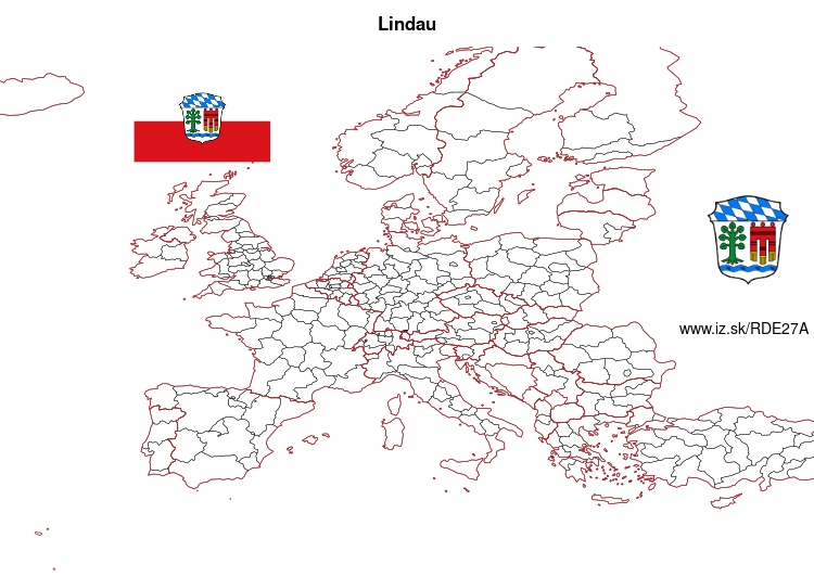 map of Lindau DE27A