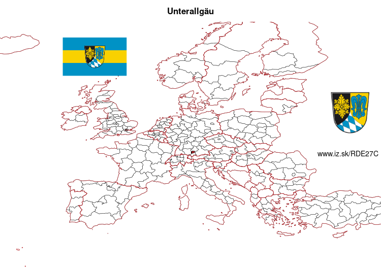 map of Unterallgäu DE27C