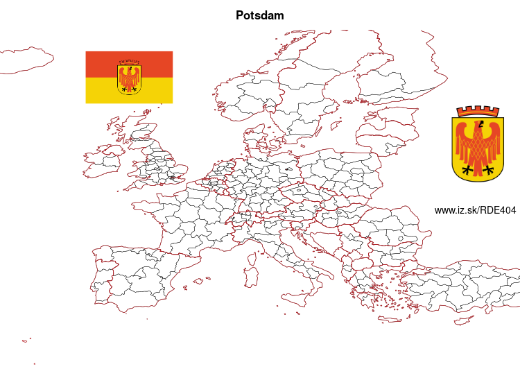 map of Potsdam DE404