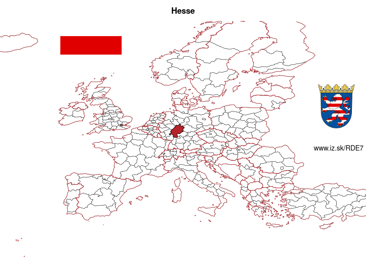 map of Hesse DE7