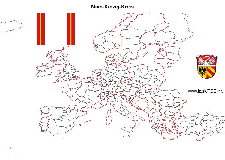 map of Main-Kinzig-Kreis DE719