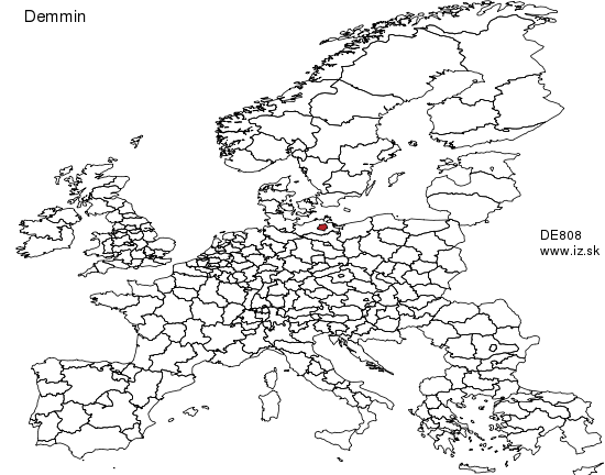 DE808 map