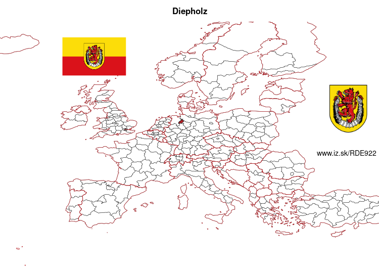 map of Diepholz DE922