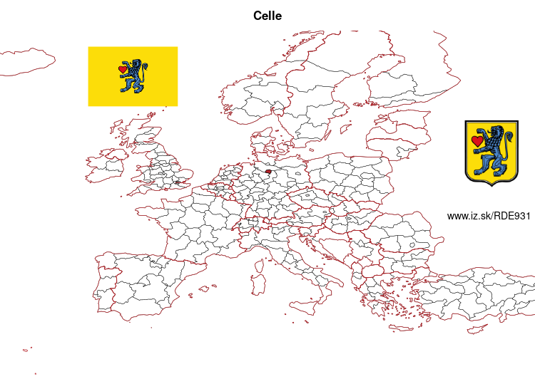 map of Celle DE931