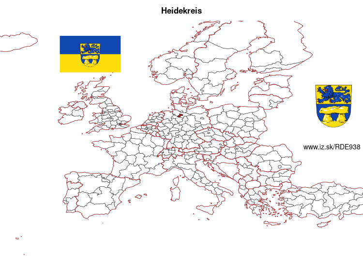map of Heidekreis DE938