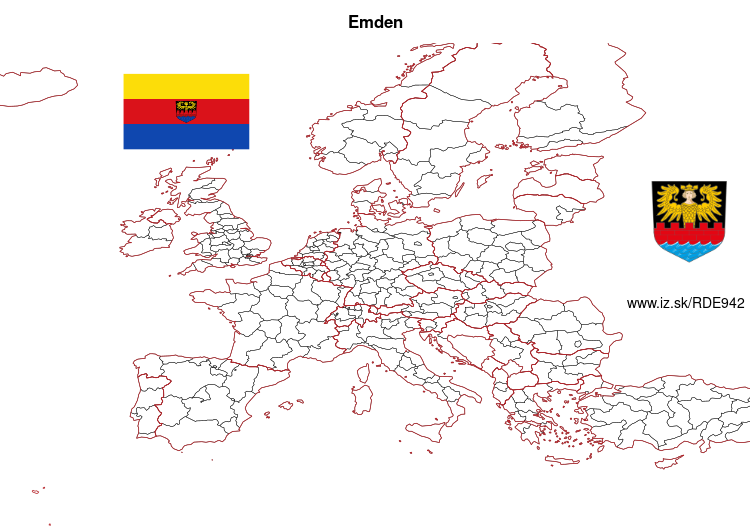 map of Emden DE942
