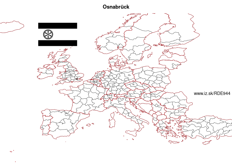 map of Osnabrück DE944