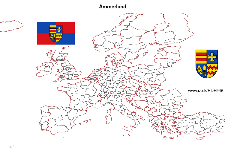 map of Ammerland DE946
