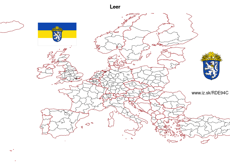 map of Leer DE94C