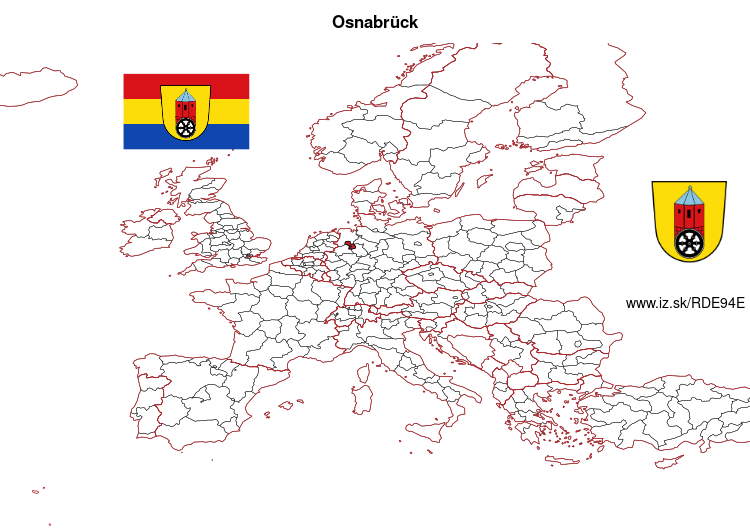 map of Osnabrück DE94E