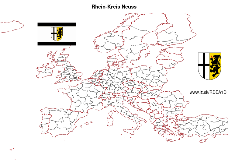 map of Rhein-Kreis Neuss DEA1D